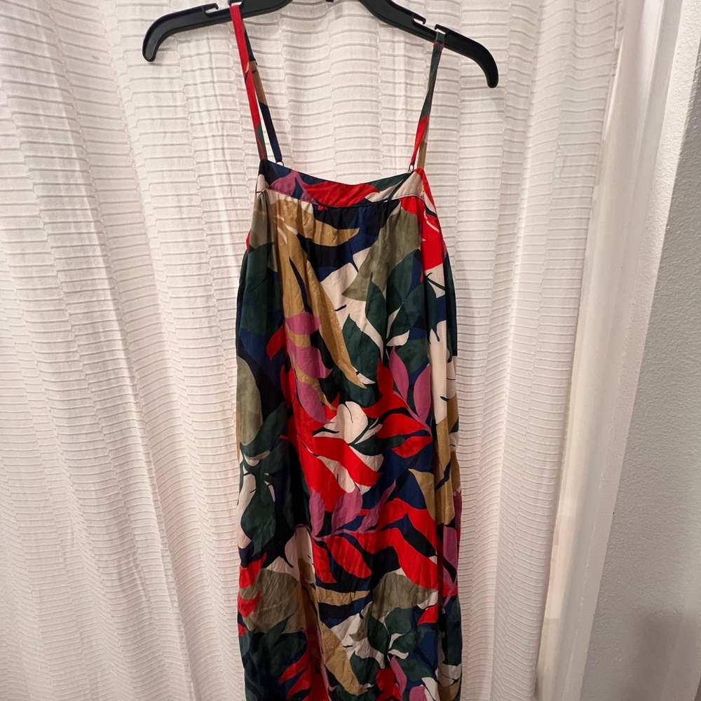 Colorful Strappy Maxi Dress